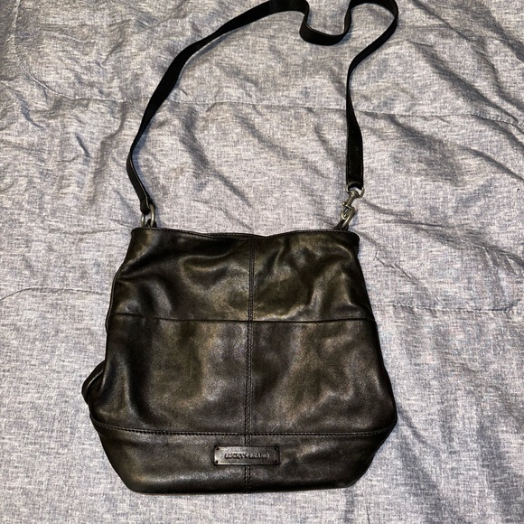 Lucky Brand Black Leather Purse - Picture 2 of 2